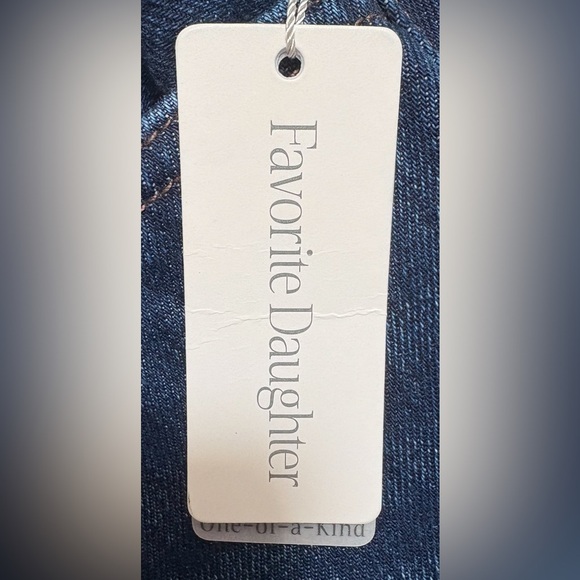 Favorite Daughter The Masha Shortie Belmont Jeans Size 31 NWT - Picture 11 of 12